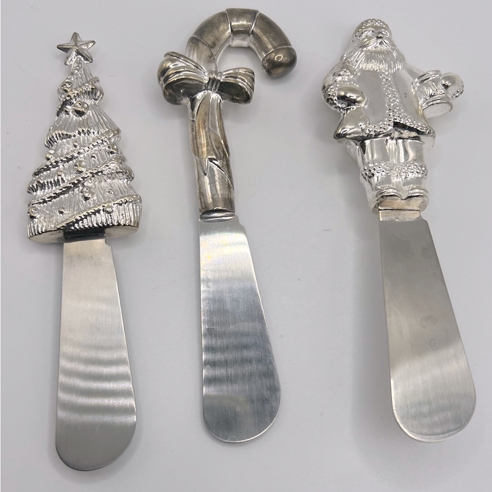 Wallace Stainless Holiday Spreaders